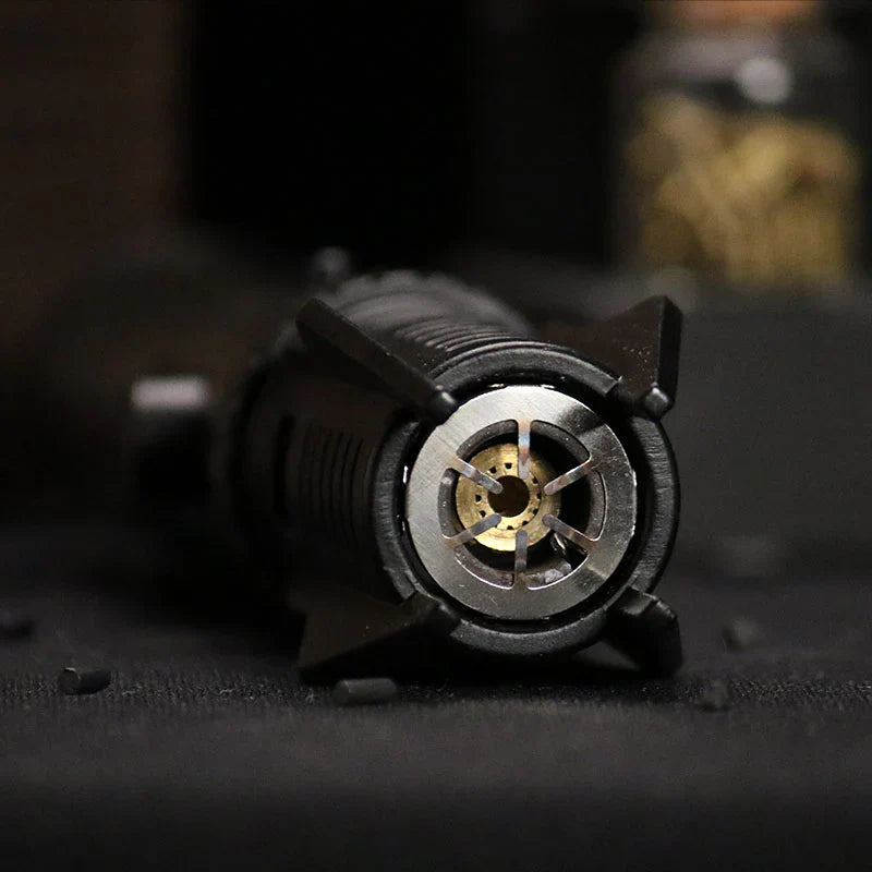 Metal Light Saber Lighter-Red Flame-Refillable