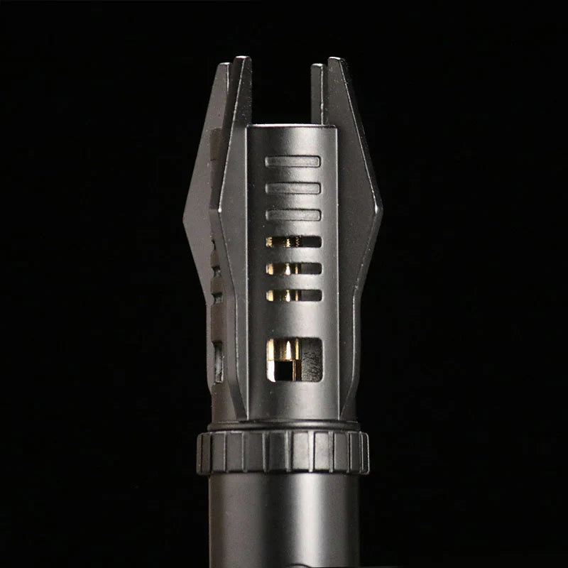 Metal Light Saber Lighter-Red Flame-Refillable