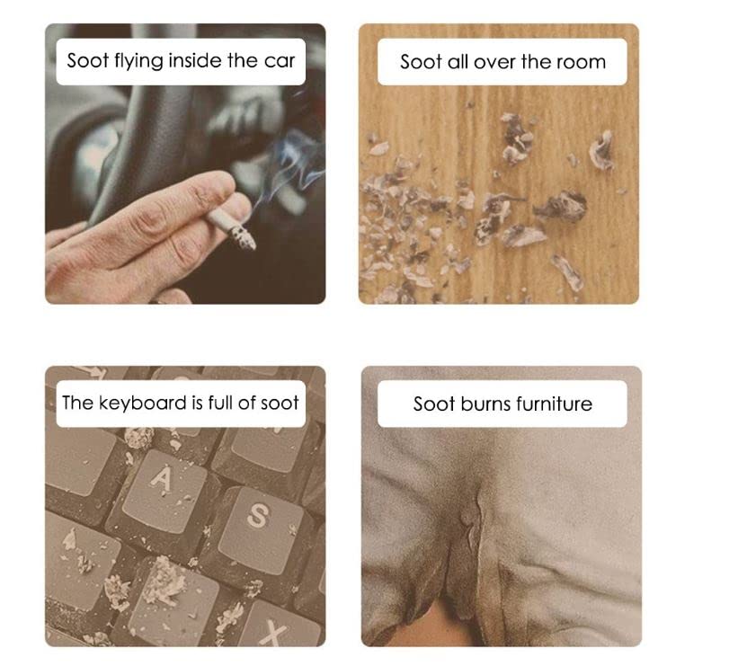 Portable Cigarette Ashtray – Compact, Durable & Easy to Clean for Travel, Home, Office, and Car