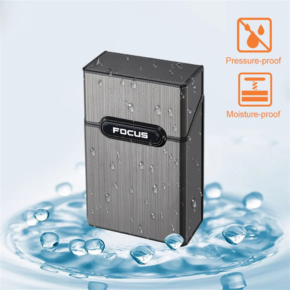 FOCUS Cigarette Case - Waterproof- 20 Cigarettes Capacity