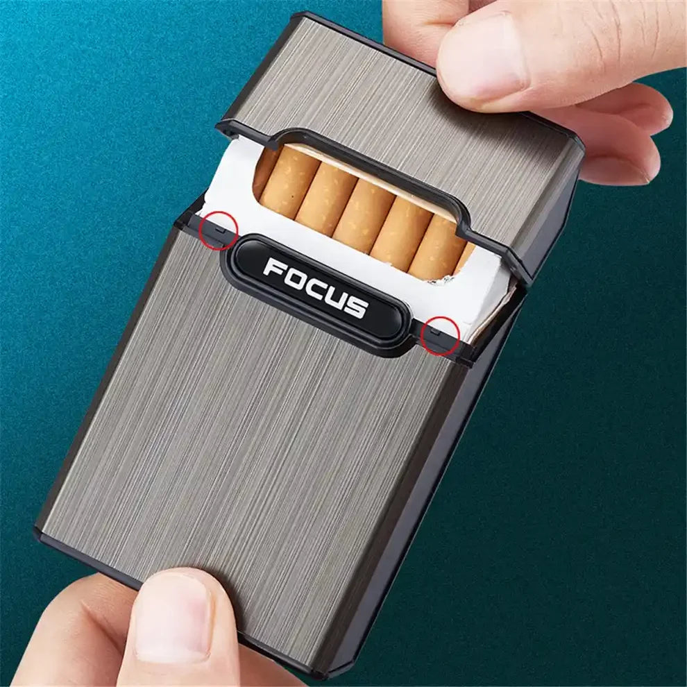 FOCUS Cigarette Case - Waterproof- 20 Cigarettes Capacity