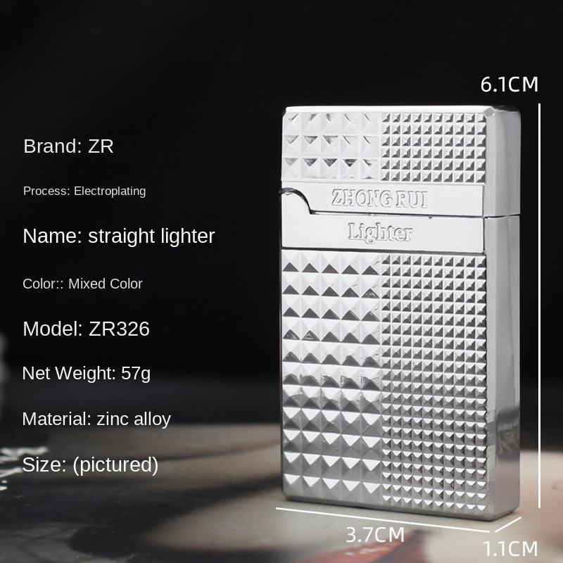 Modern Metal Jet Flame Lighter-Refillable