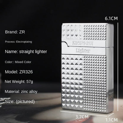 Modern Metal Jet Flame Lighter-Refillable