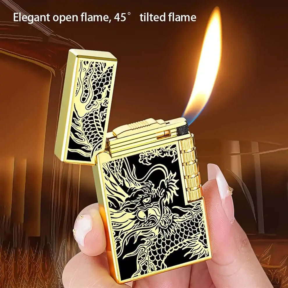 New Metal ST DUPONT Lighter-Refillable