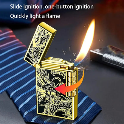 New Metal ST DUPONT Lighter-Refillable