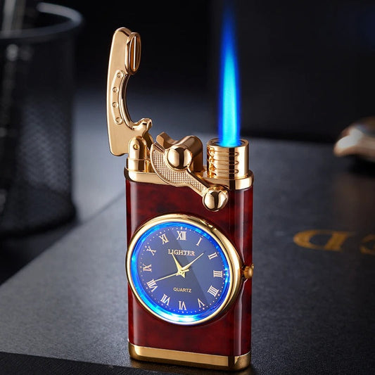 Multifunction  Jet Torch Lighter With Watch