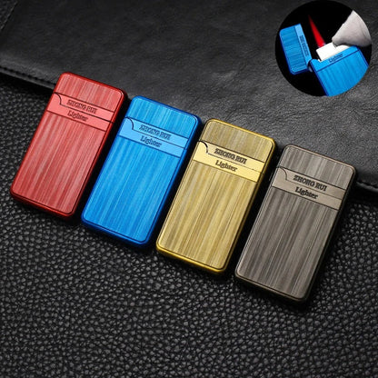 Stylish Metal Lighter Windproof - Refillable