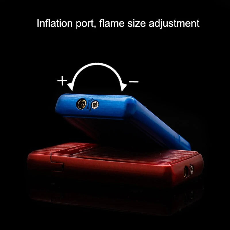 Stylish Metal Lighter Windproof - Refillable
