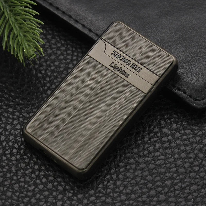 Stylish Metal Lighter Windproof - Refillable