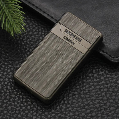 Stylish Metal Lighter Windproof - Refillable