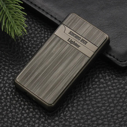 Stylish Metal Lighter Windproof - Refillable