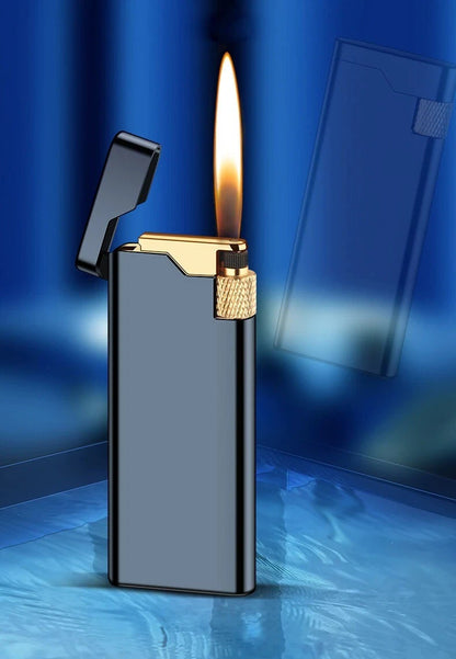 Metal Slim Wheel Lighter - Refillable